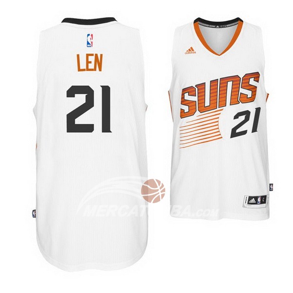 Maglia NBA Len Phoenix Suns Blanco